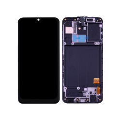 Touch+Display+Frame Samsung Galaxy A40 2019/A405 Service Pack Preto